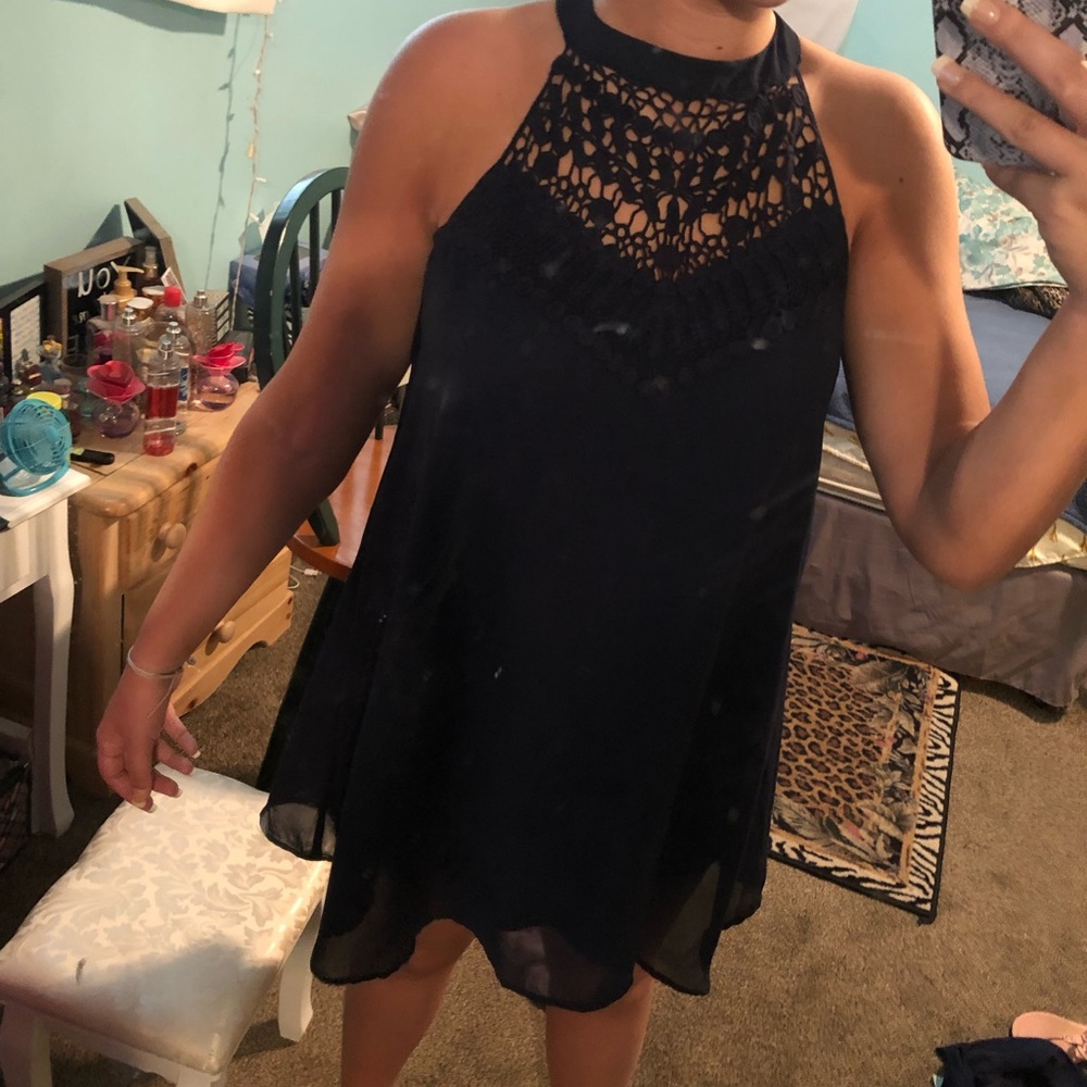 Navy dress